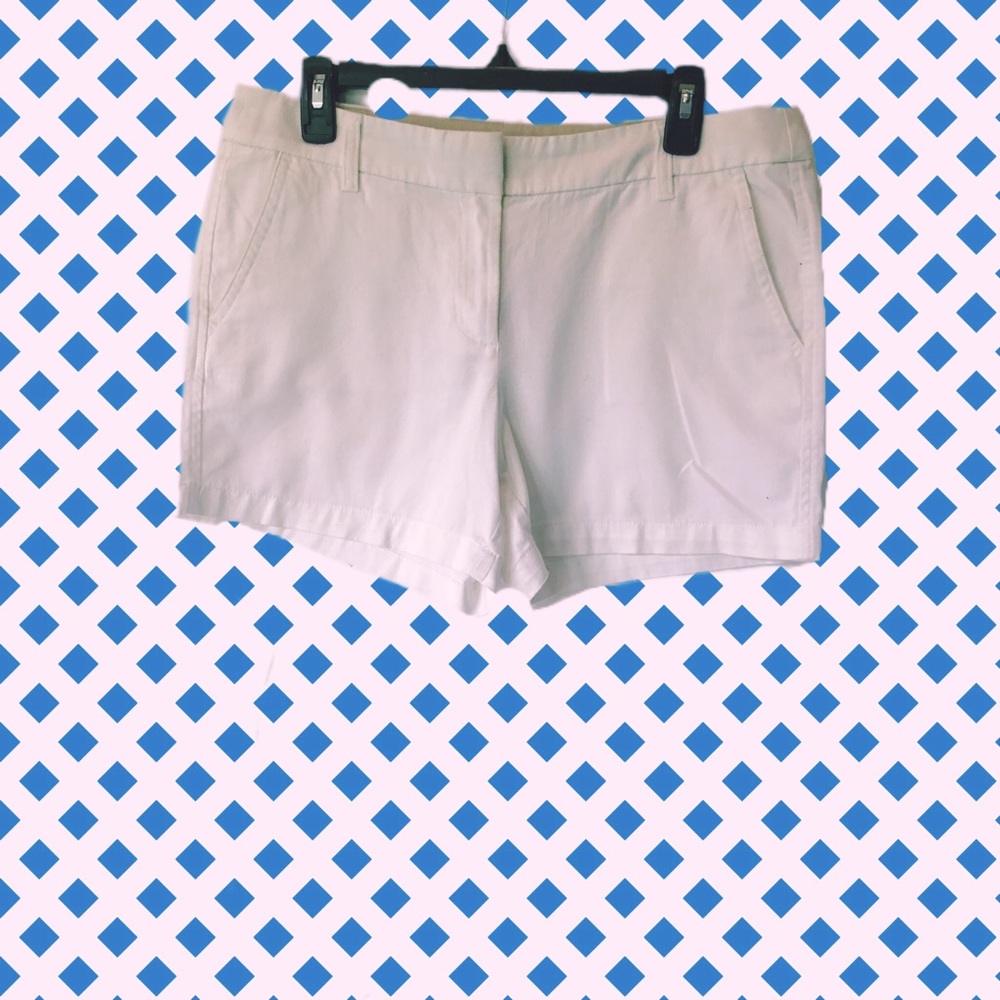 JCREW CHINO SHORT SET OF FOUR (2 WITH ORIGINAL TAGS)